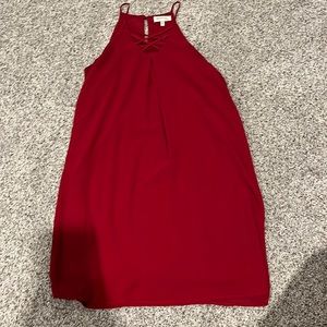 Womens maroon dress